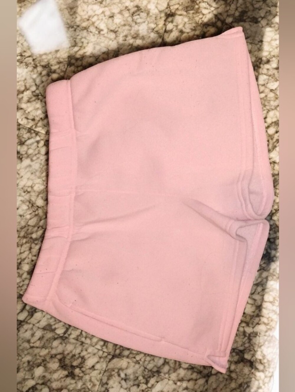 SWS Athletics Pink Fleece Sweatshorts Size Small EUC